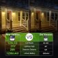 Solar Lights Outdoor, Outdoor Light Fixtures Modern - New Version