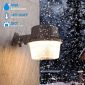 Dusk to Dawn Area Lights with Photocell Security Flood Outdoor Light Fixtures - Warm White Waterproof