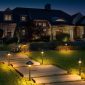 Modern Outdoor Light Fixtures 12V 6W Mushroom Design for Paths 6packs decoration1