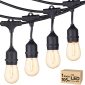 Outdoor String Patio Lights 105ft