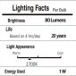 Outdoor String Patio Lights 105ft fact