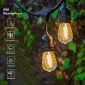 Outdoor String Patio Lights 105ft waterproof
