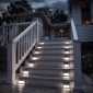 Solar Deck Waterproof Fence Solar Outdoor Light Fixtures 2