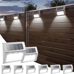 Solar Deck Waterproof Fence Solar Outdoor Light Fixtures