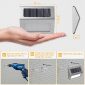 Solar Deck Waterproof Fence Solar Outdoor Light Fixtures - Dimensions