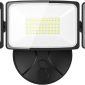 Super Bright Security Lights Switch Controlled Wall Mount Exterior LED Flood Light - Black