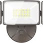 Super Bright Security Lights Switch Controlled Wall Mount Exterior LED Flood Light - Brown