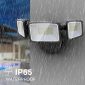 Super Bright Security Lights Switch Controlled Wall Mount Exterior LED Flood Light - Waterproof