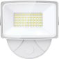 Super Bright Security Lights Switch Controlled Wall Mount Exterior LED Flood Light - White